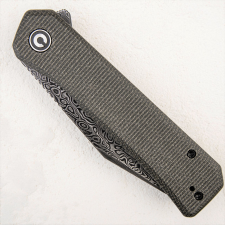 Нож CIVIVI Relic, Damascus, Micarta Dark Green Нож CIVIVI Relic, Damascus, Micarta Dark Green - купить в интернет-магазине Blademan